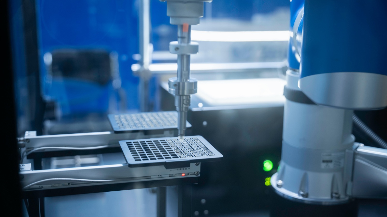 PCBA SMT setup and feeder line